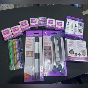 Sculpey Clay Tools & Assorted Polymer Clay